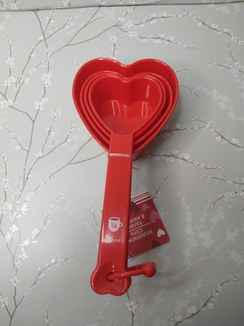 Heart Shaped Measuring Cups